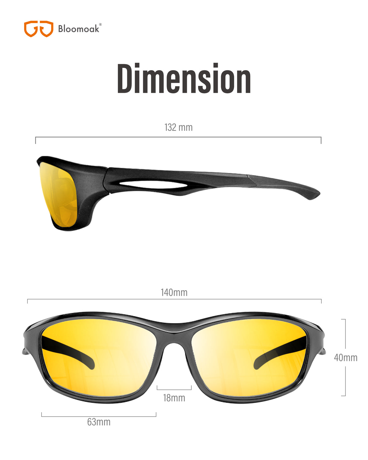 Forrest G BLoomoak Anti Glare Night Vision Glasses